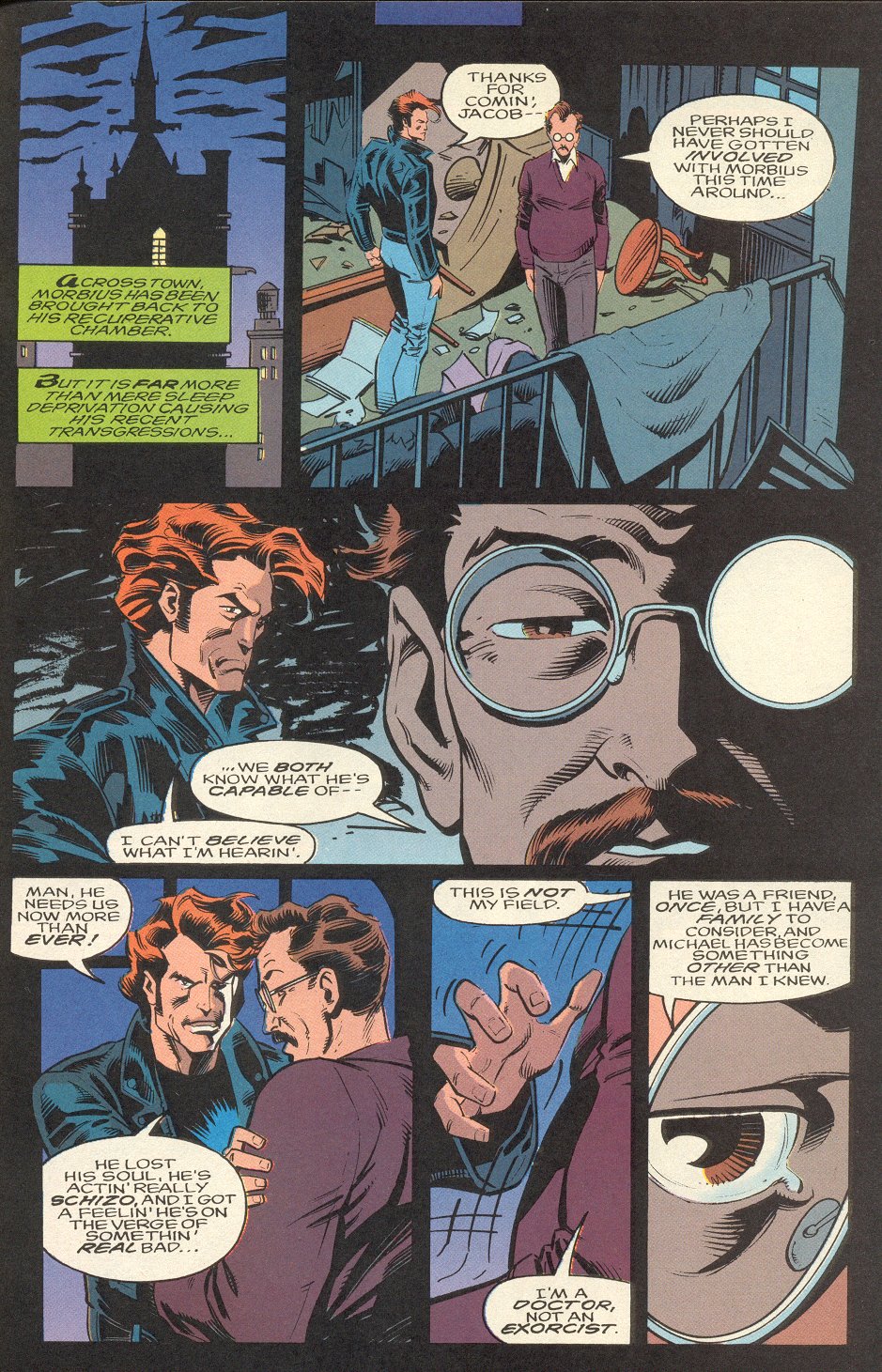Read online Morbius: The Living Vampire (1992) comic -  Issue #14 - 7