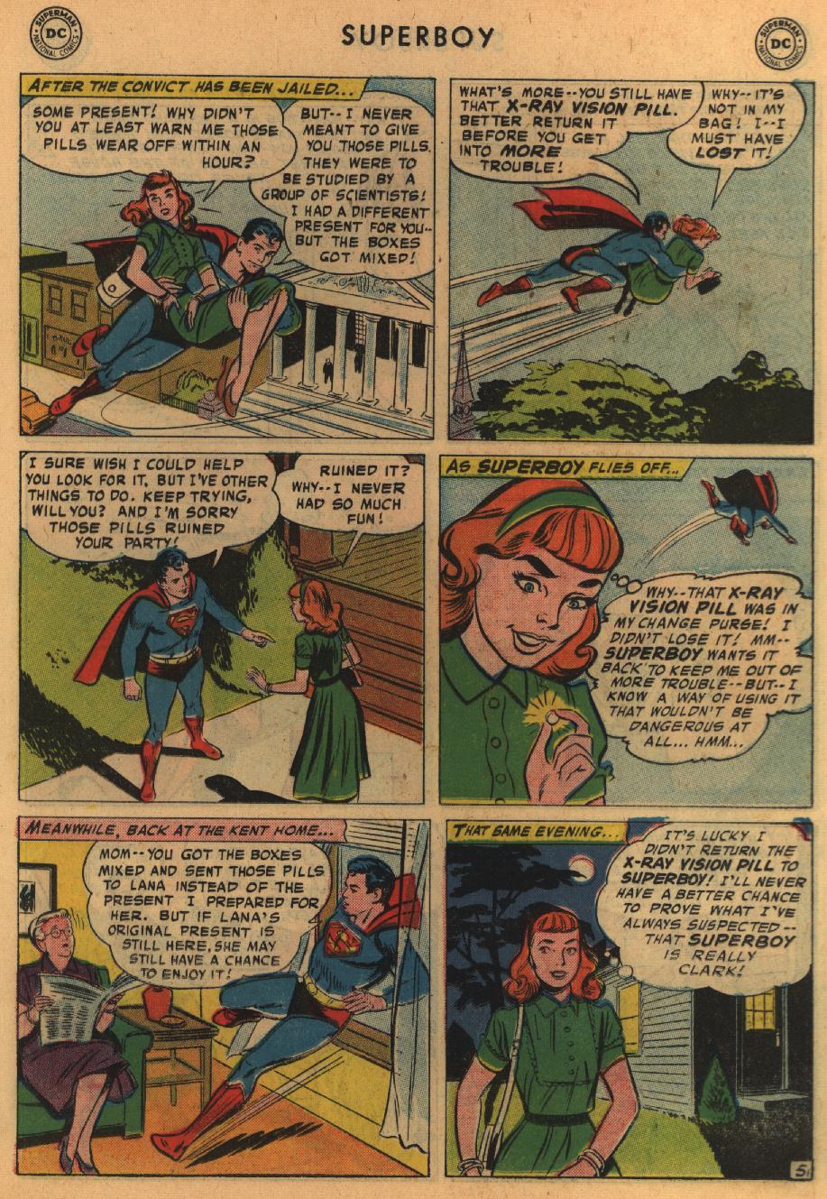 Read online Superboy (1949) comic -  Issue #64 - 15