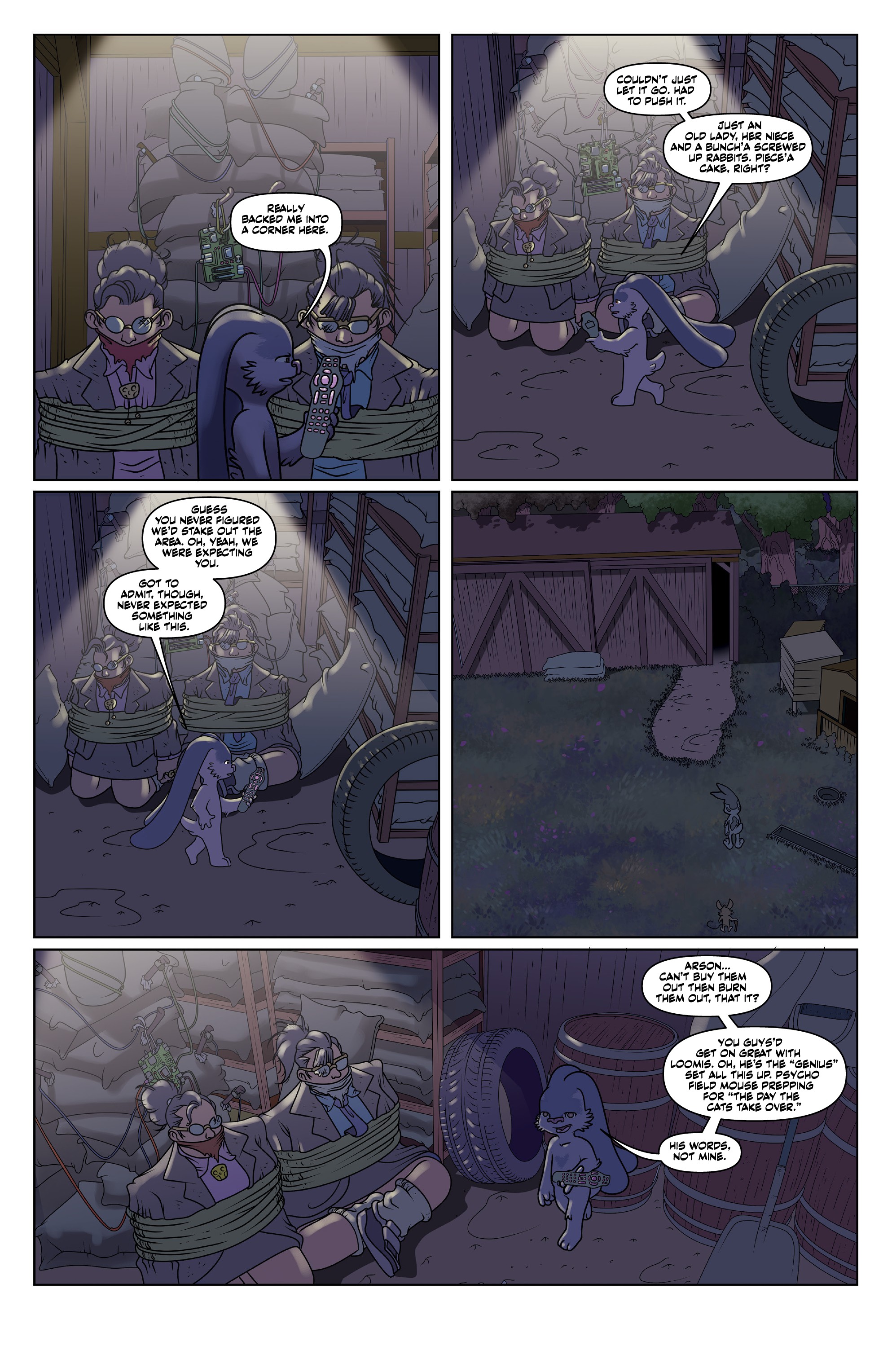 Read online Auntie Agatha's Home For Wayward Rabbits comic -  Issue #6 - 5