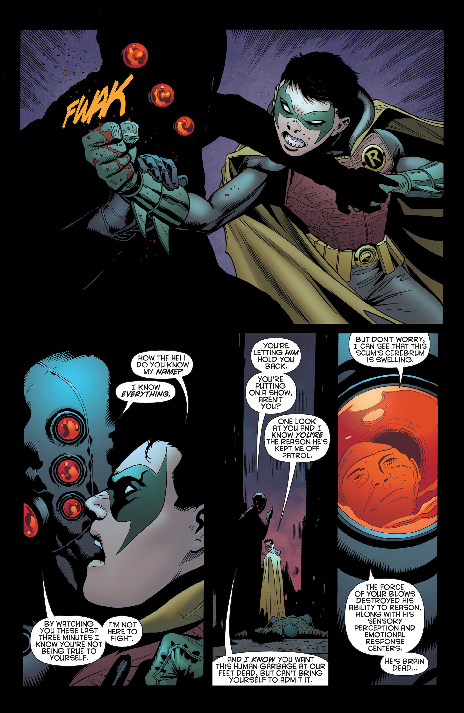 Read online Batman and Robin (2011) comic -  Issue #3 - 13