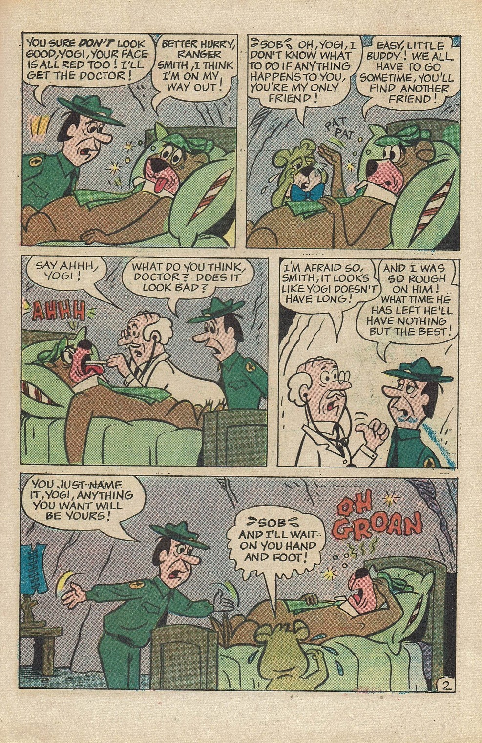 Read online Yogi Bear (1970) comic -  Issue #17 - 19