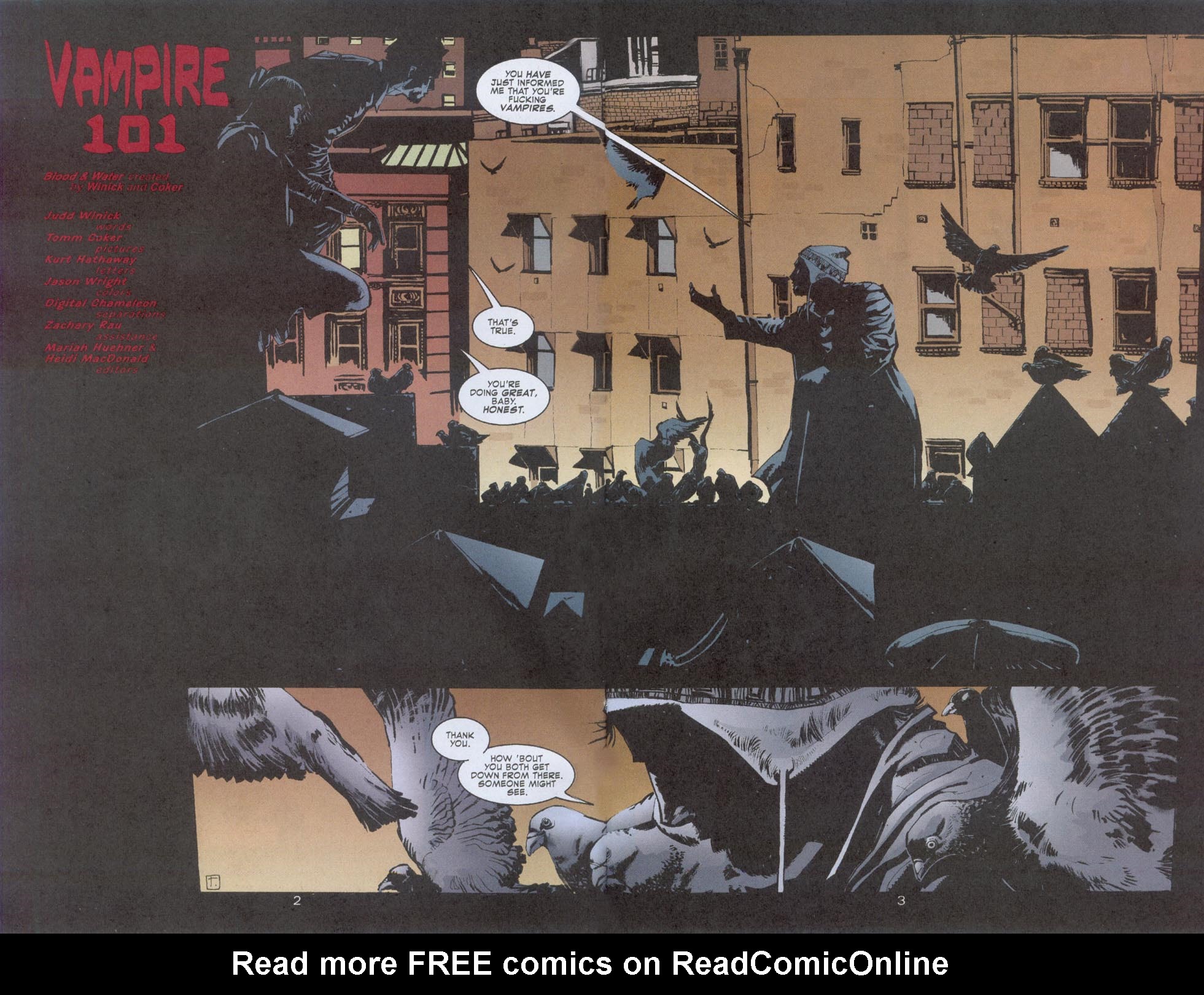 Read online Blood and Water comic -  Issue #2 - 3