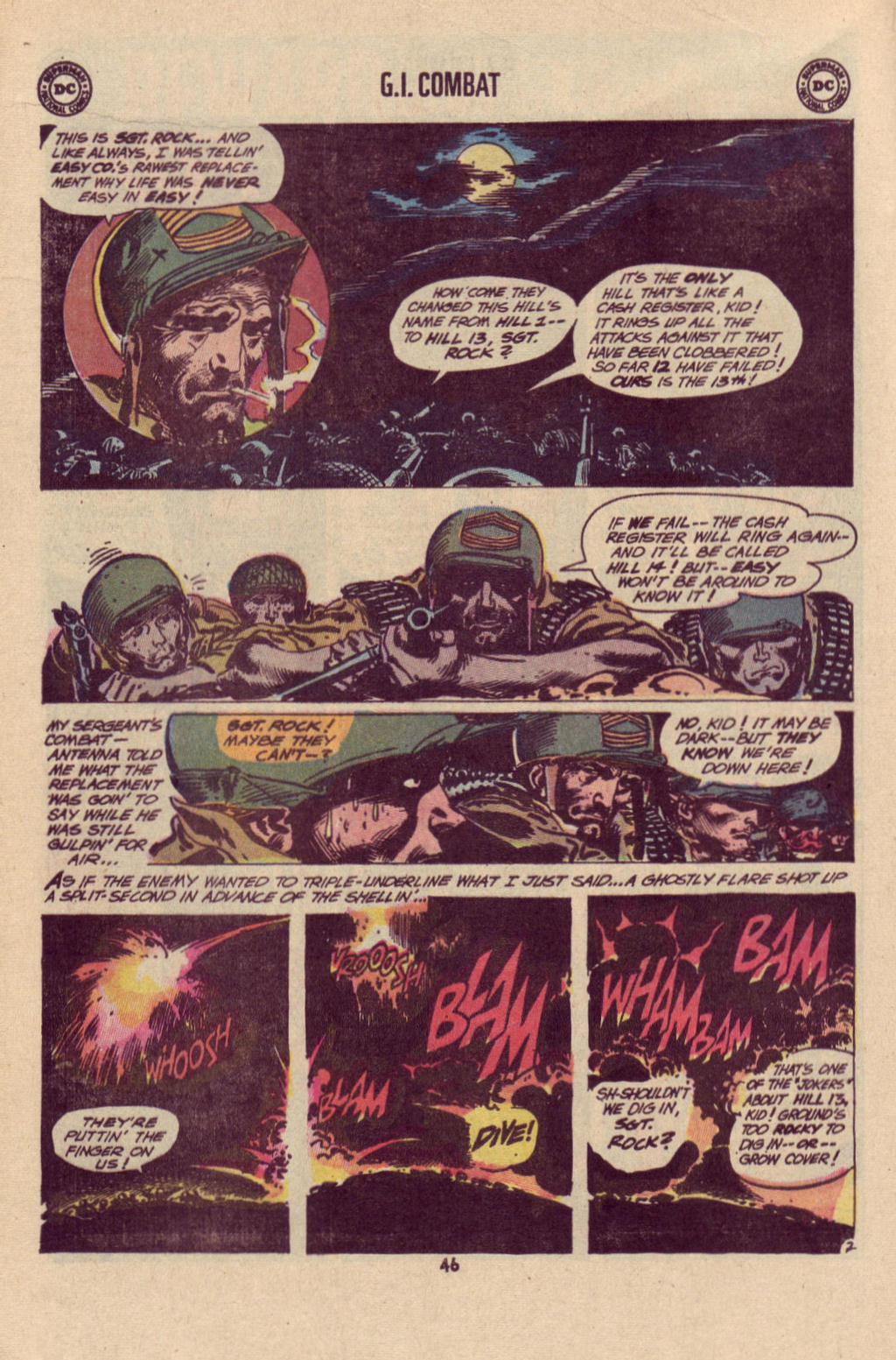Read online G.I. Combat (1952) comic -  Issue #146 - 48