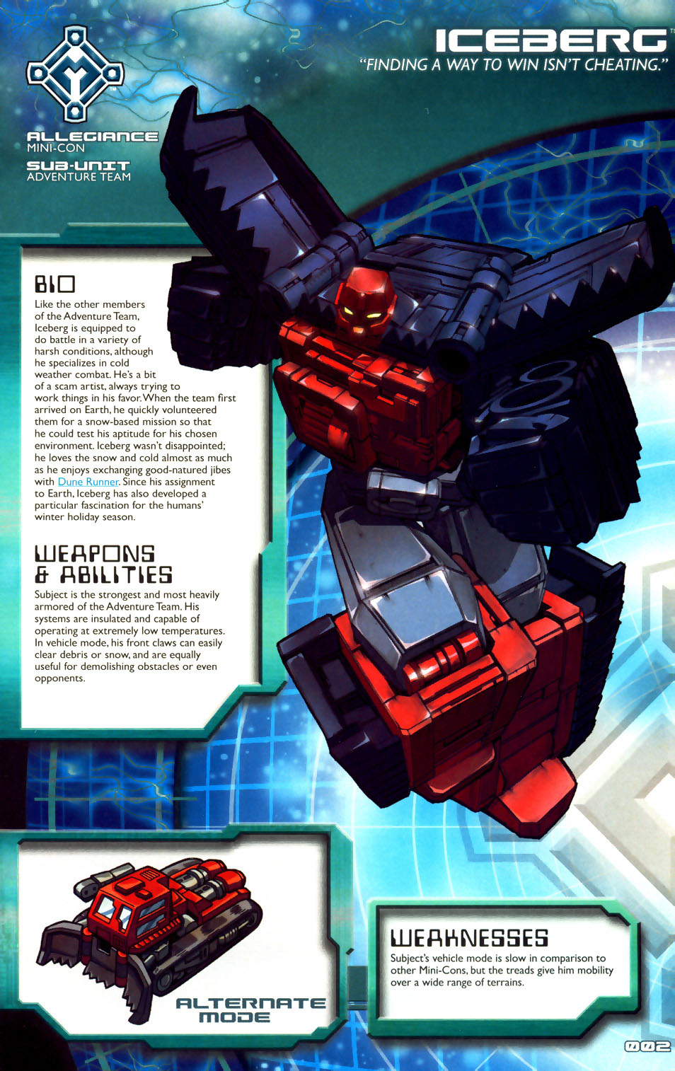 Read online More Than Meets The Eye: Transformers Armada comic -  Issue #1 - 6