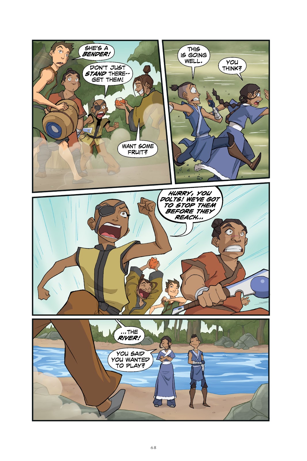 Nickelodeon Avatar: The Last Airbender–The Lost Adventures & Team Avatar Tales Library Edition issue TPB (Part 1) - Page 69