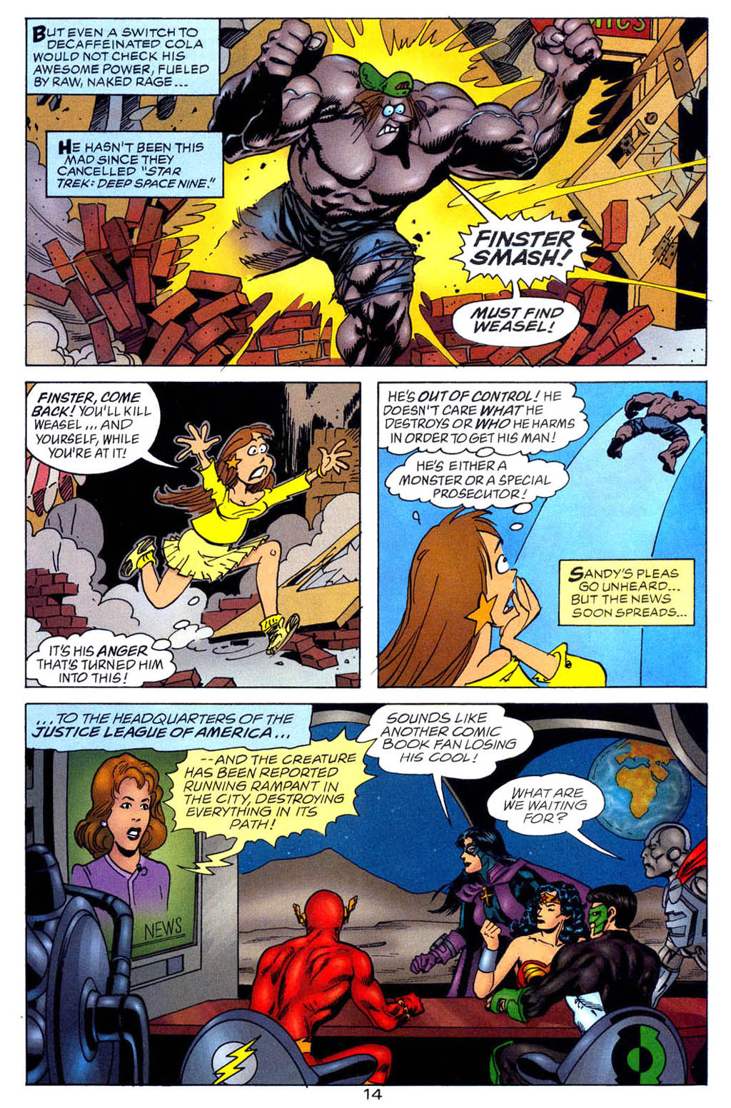 Read online Fanboy comic -  Issue #3 - 14
