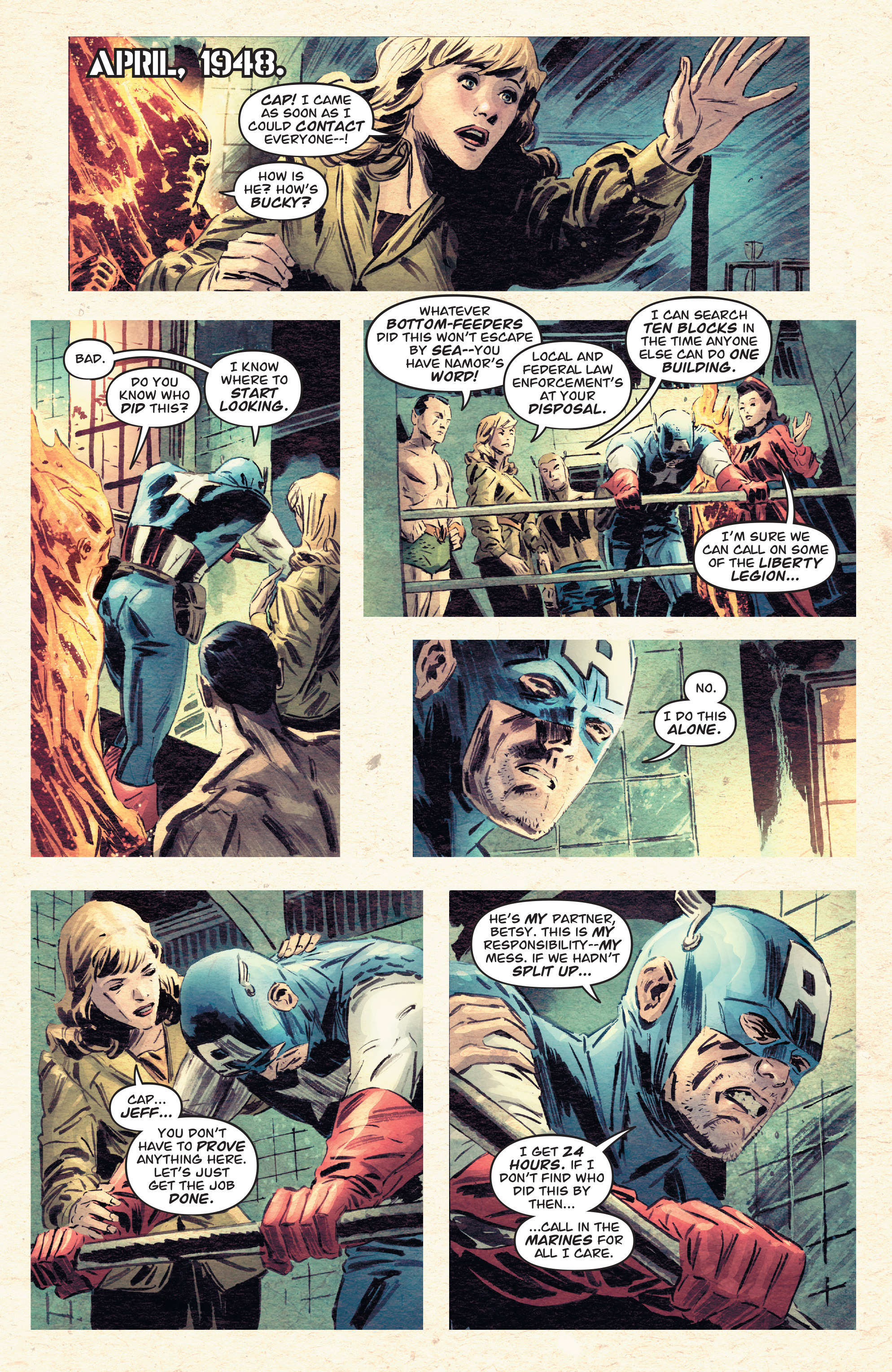 Read online Captain America: Patriot comic -  Issue # TPB - 54