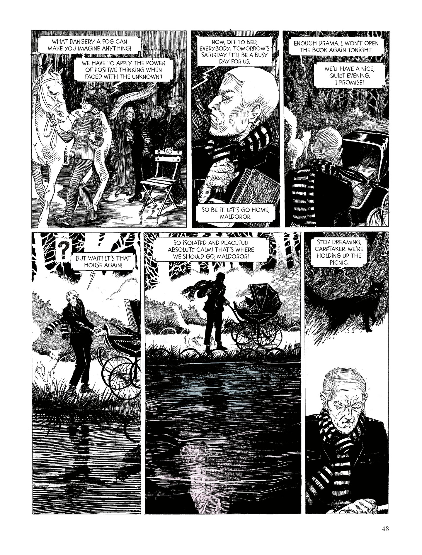 Read online The Monstrous Dreams of Mr. Providence comic -  Issue # TPB - 44
