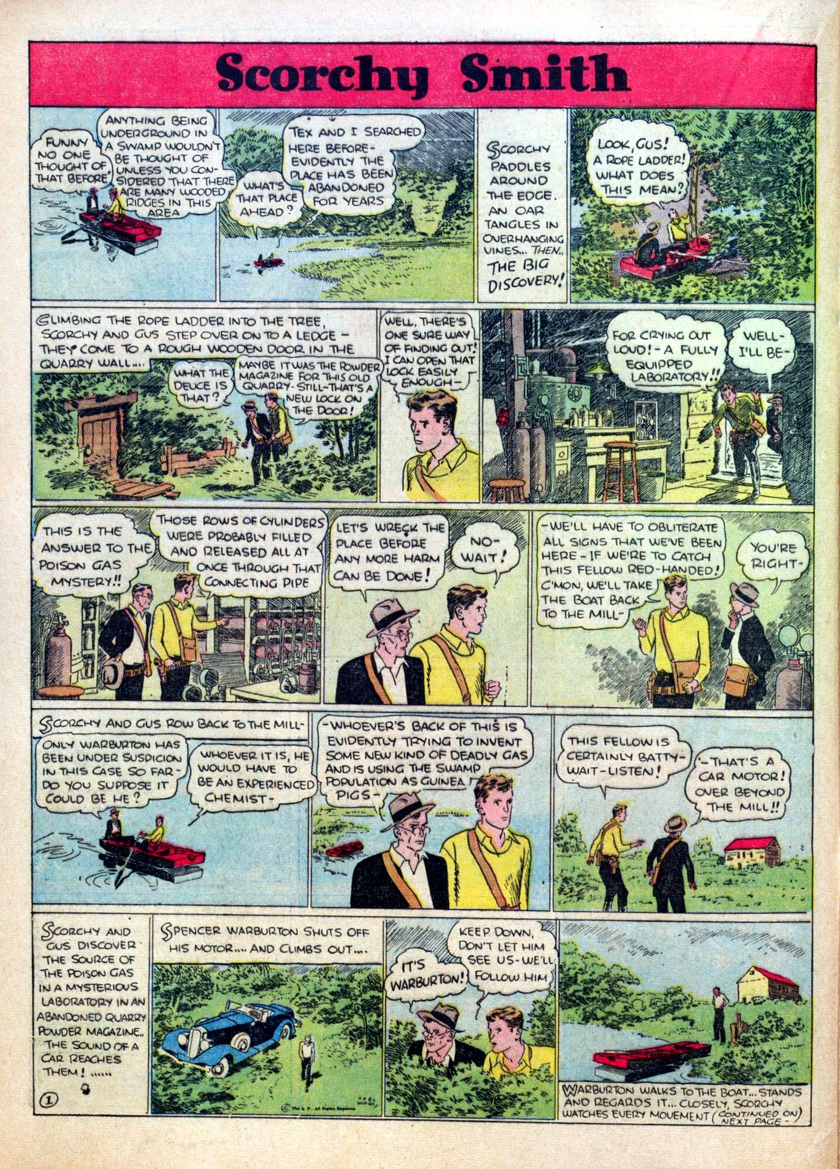 Read online Famous Funnies comic -  Issue #30 - 28