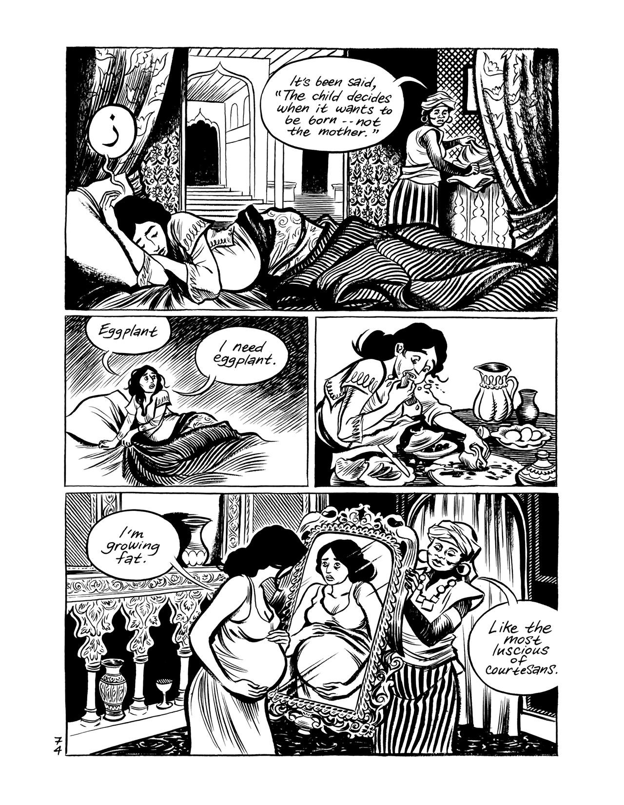 Read online Habibi comic -  Issue # Part 1 - 74