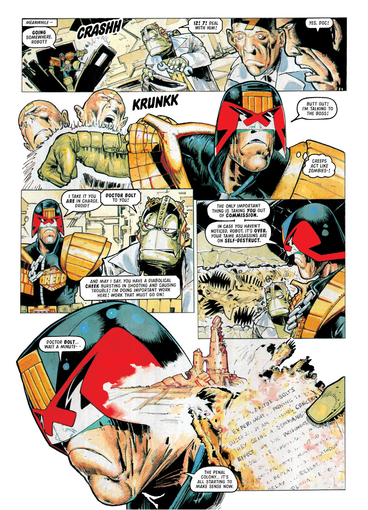 Read online Judge Dredd: The Complete Case Files comic -  Issue # TPB 26 - 148