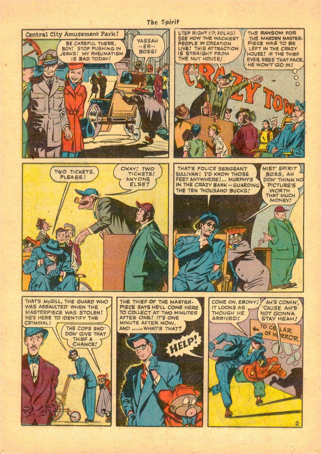 Read online The Spirit (1944) comic -  Issue #8 - 20