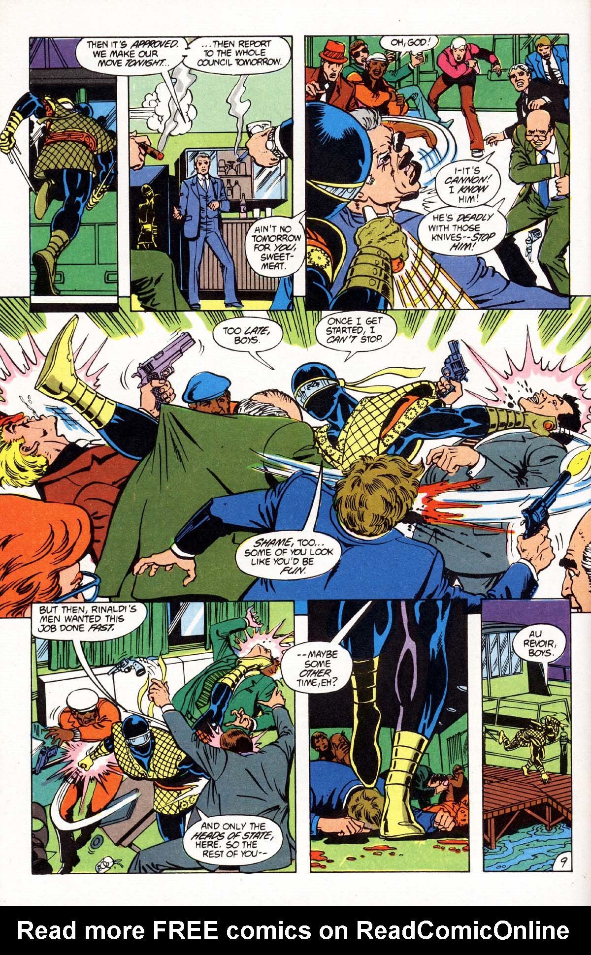 Read online Vigilante (1983) comic -  Issue #5 - 10