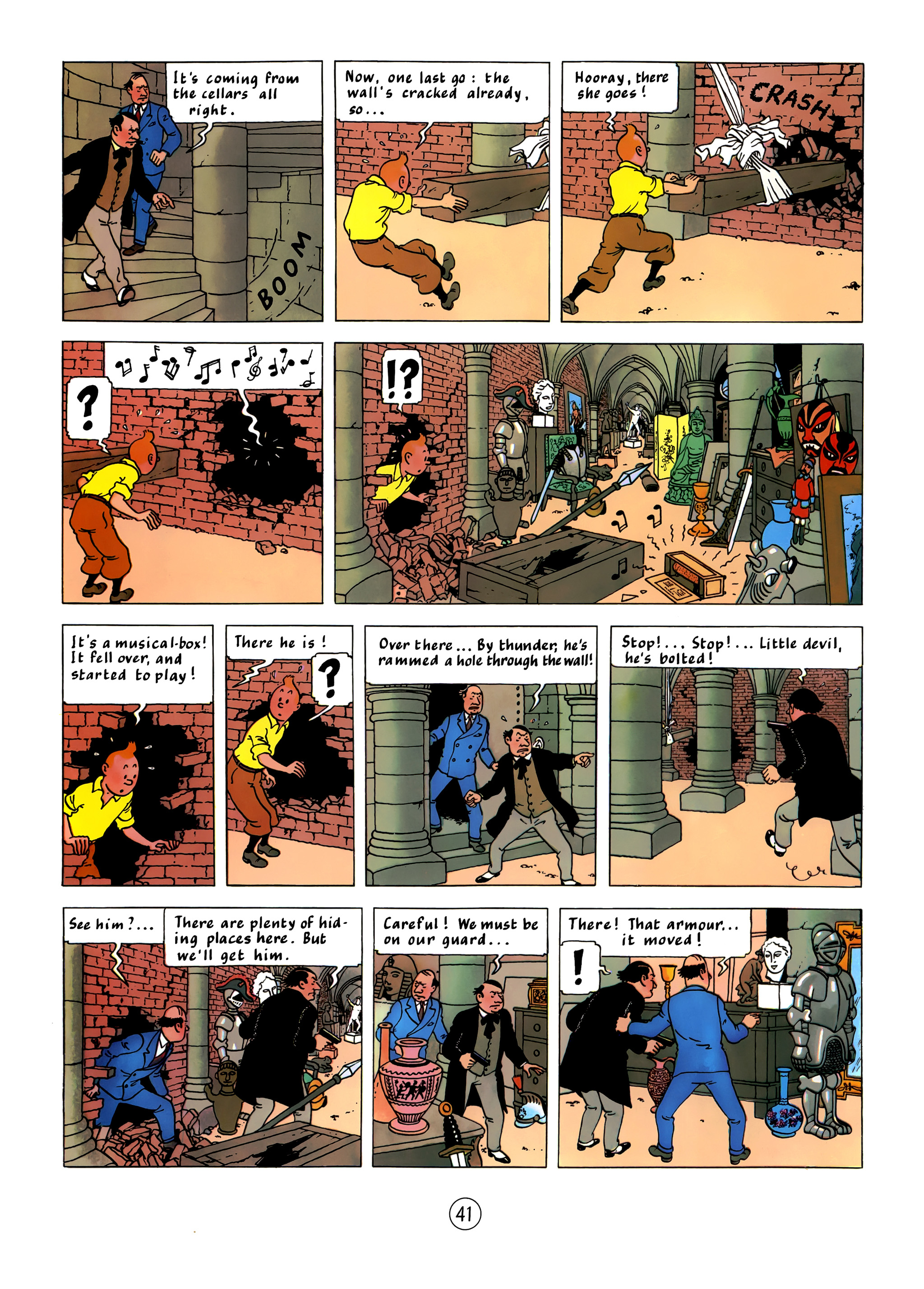Read online The Adventures of Tintin comic -  Issue #11 - 44