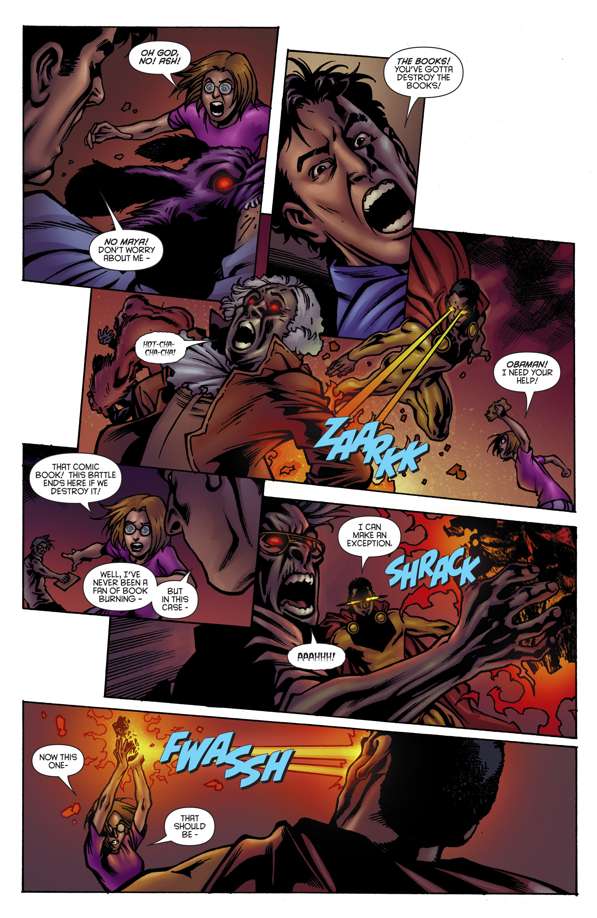 Read online Army of Darkness: Ash Saves Obama comic -  Issue #4 - 20