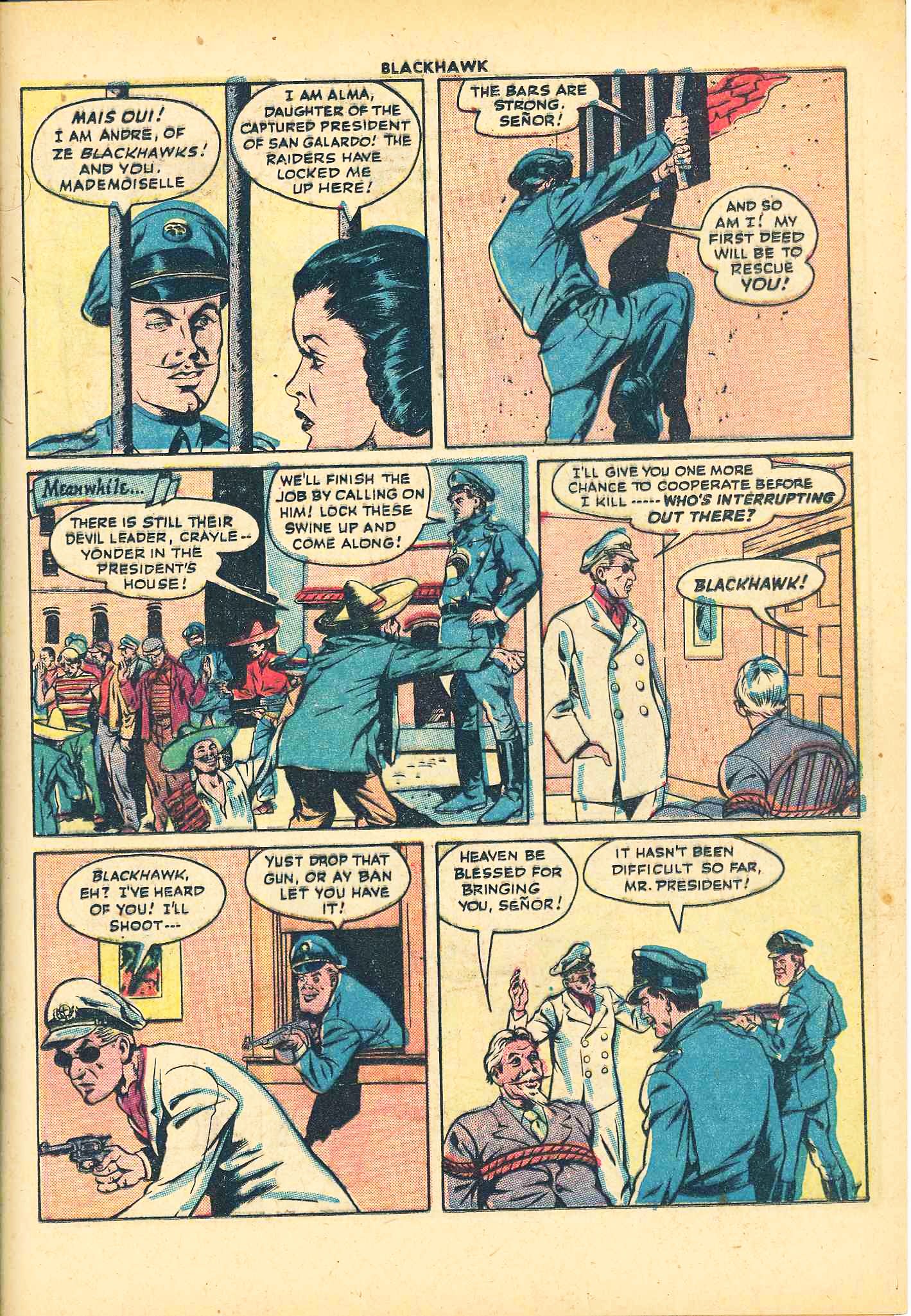 Read online Blackhawk (1957) comic -  Issue #11 - 21