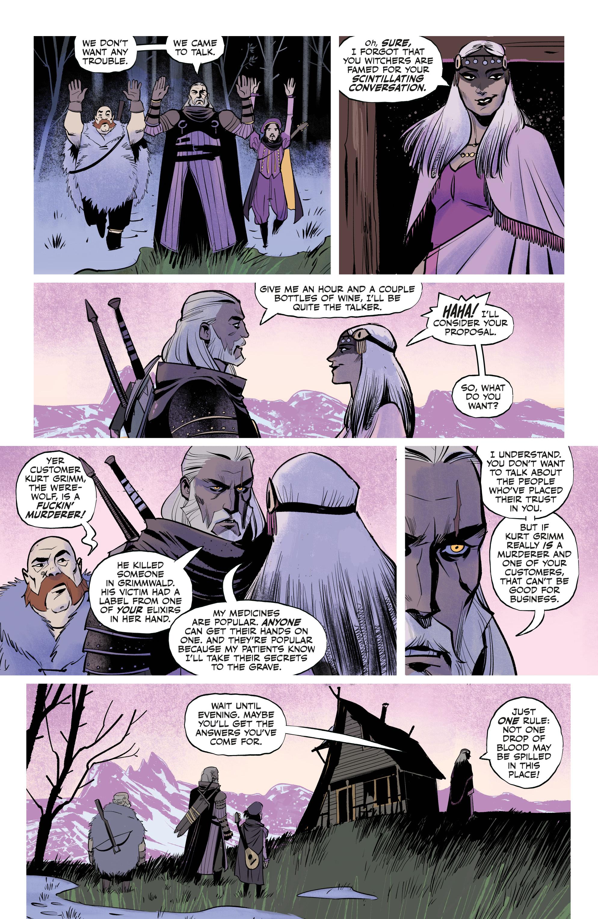 Read online The Witcher: The Ballad of Two Wolves comic -  Issue #3 - 14