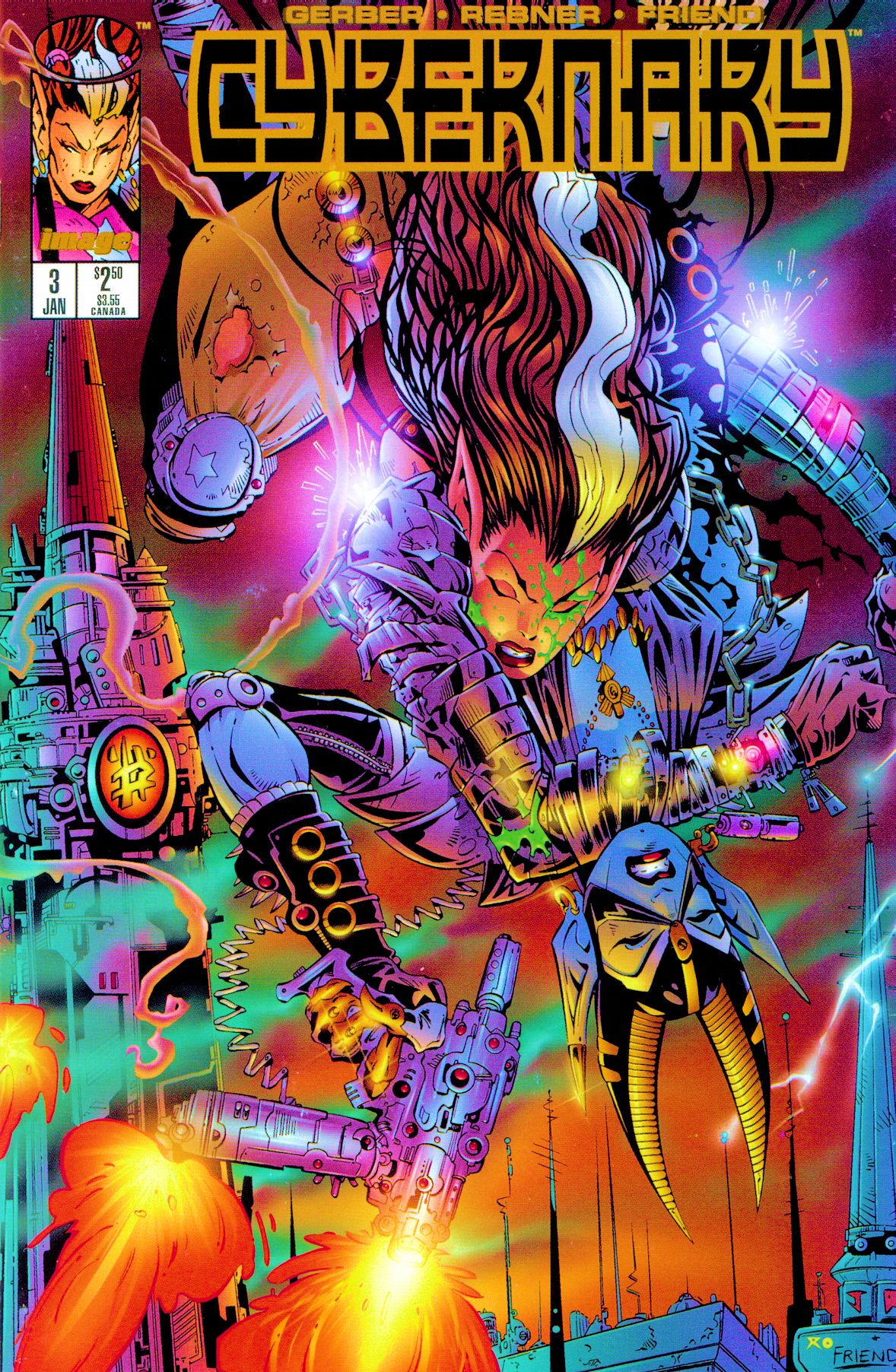 Read online Cybernary comic -  Issue #3 - 1
