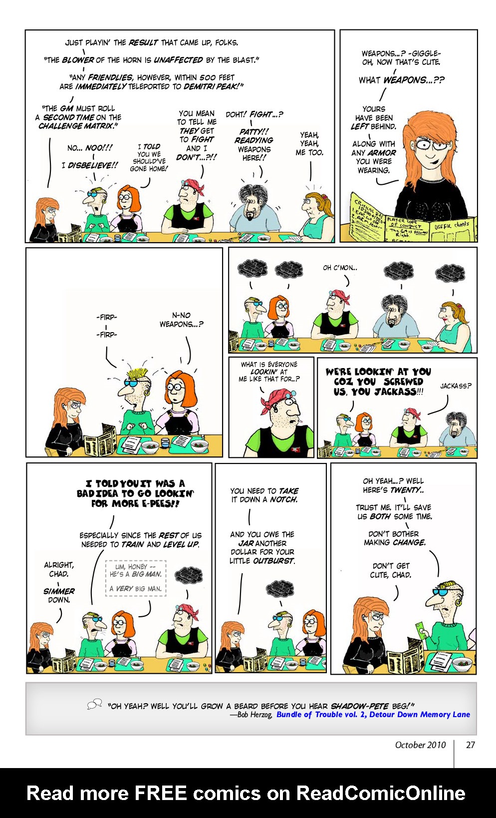 Read online Knights of the Dinner Table comic -  Issue #168 - 29