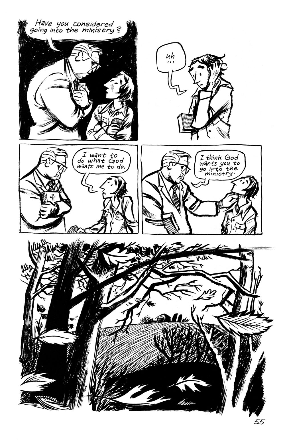 Read online Blankets comic -  Issue #1 - 53