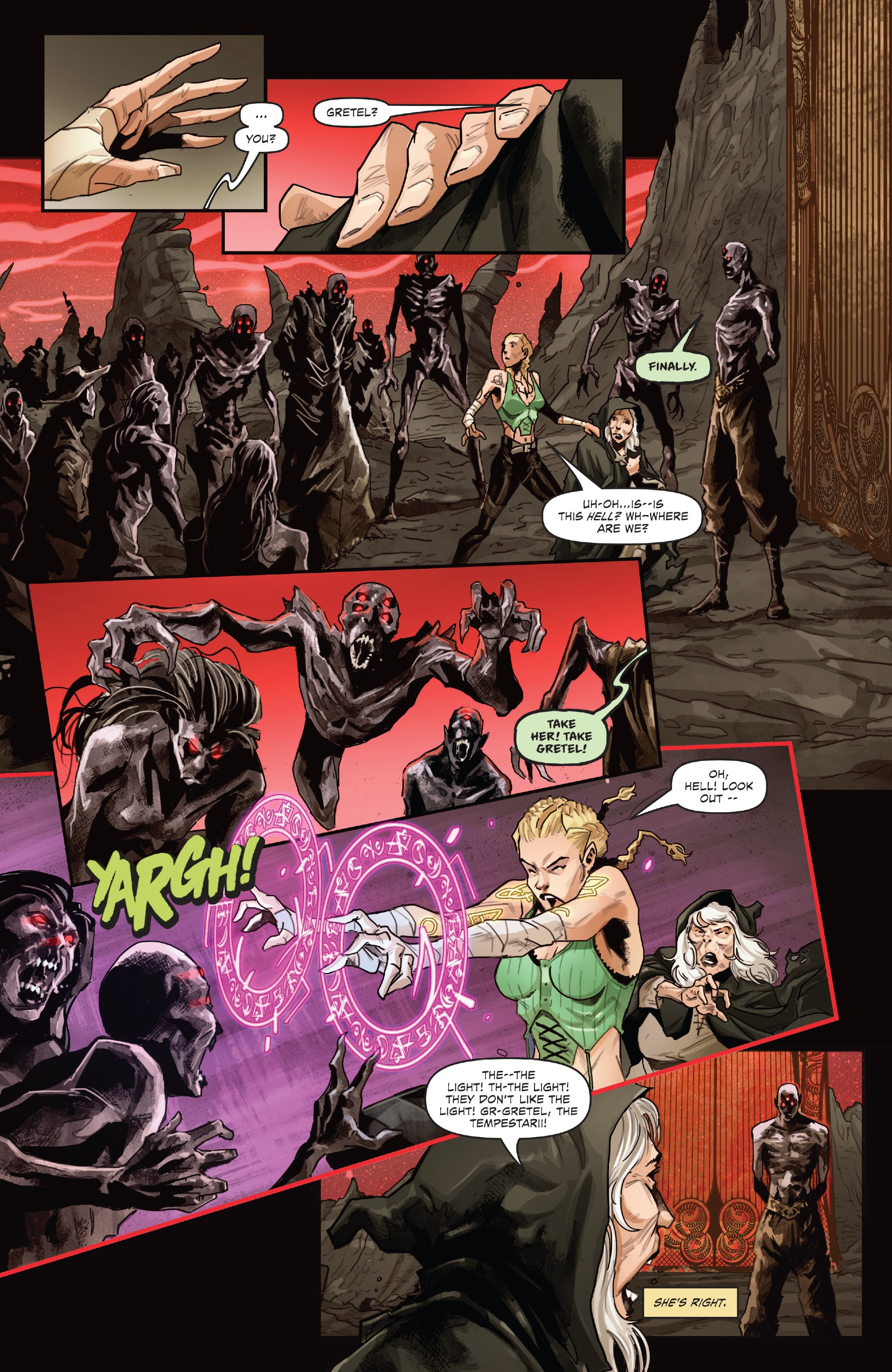 Read online Grimm Universe Presents Quarterly: Darkwatchers comic -  Issue # TPB - 61