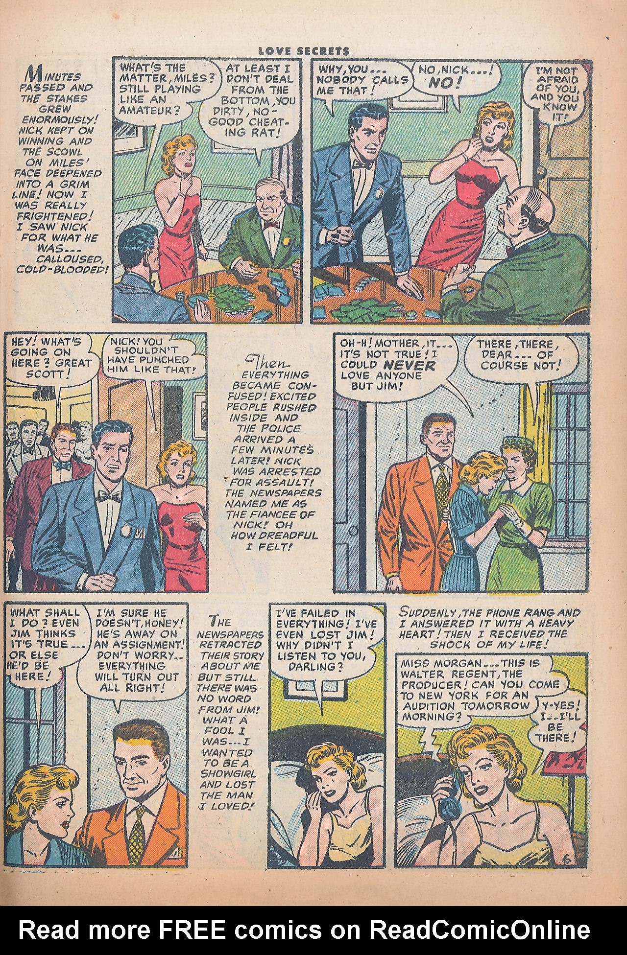 Read online Love Secrets (1953) comic -  Issue #49 - 23