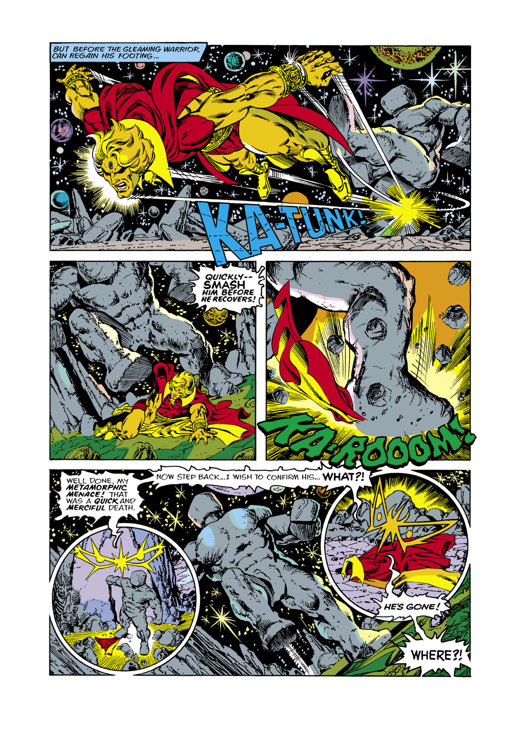 Read online Warlock (1972) comic -  Issue #13 - 14