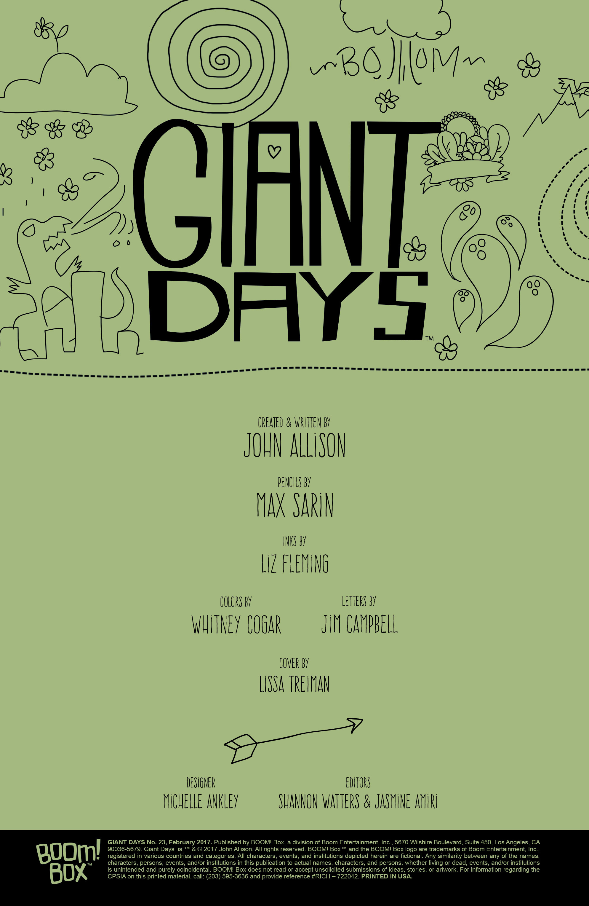 Read online Giant Days (2015) comic -  Issue #23 - 2