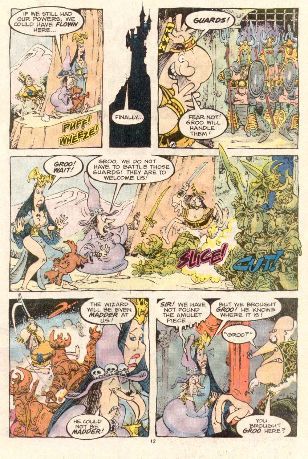 Read online Sergio Aragonés Groo the Wanderer comic -  Issue #34 - 12