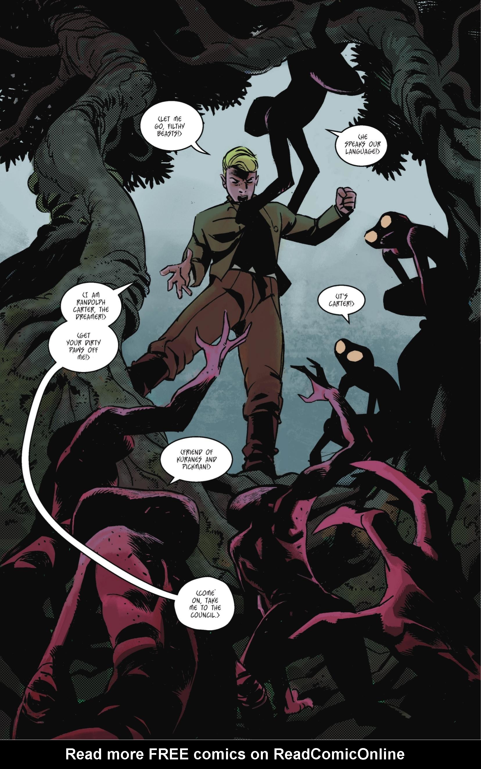 Read online Lovecraft Unknown Kadath comic -  Issue #1 - 5