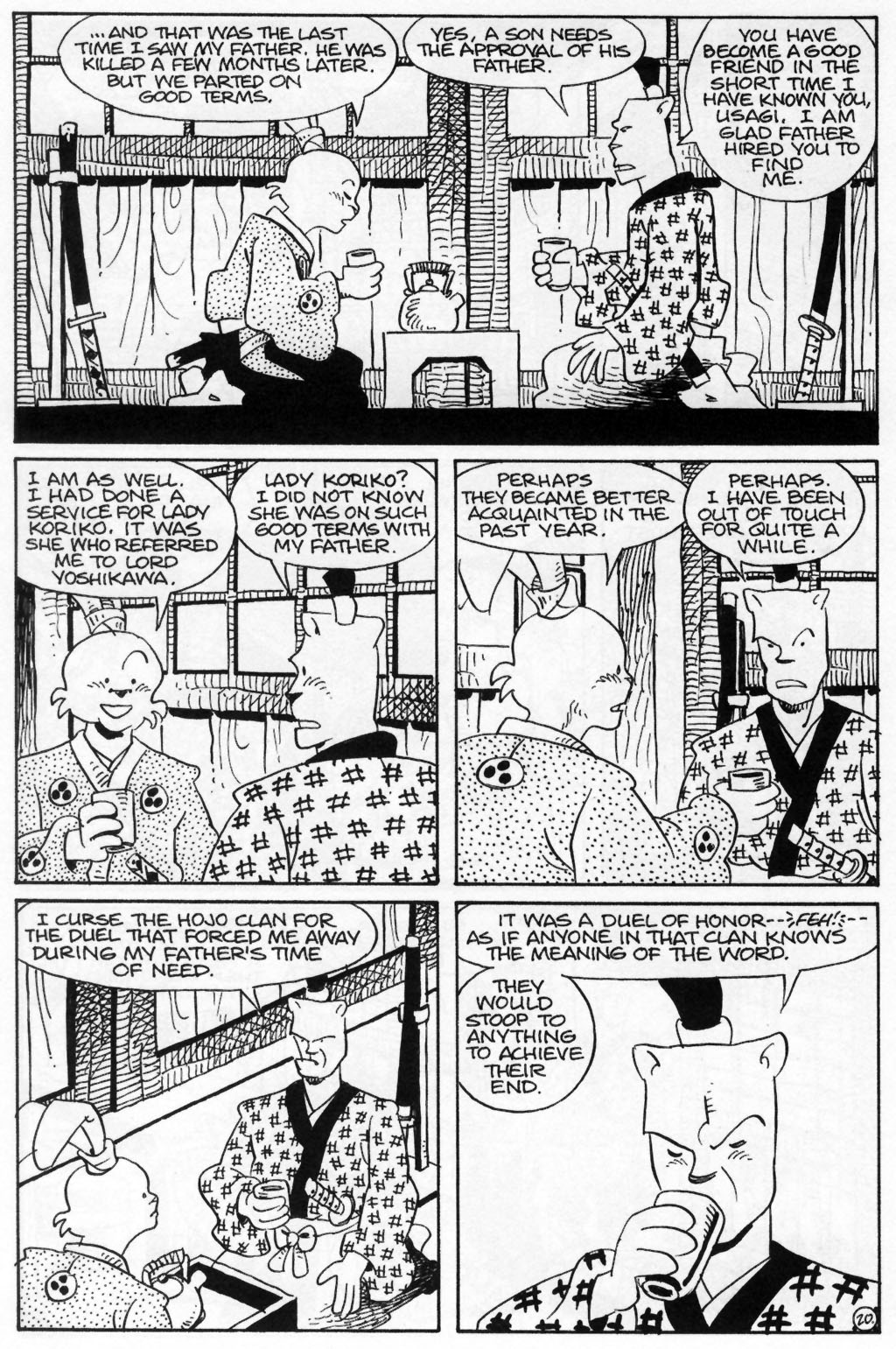 Read online Usagi Yojimbo (1996) comic -  Issue #55 - 22