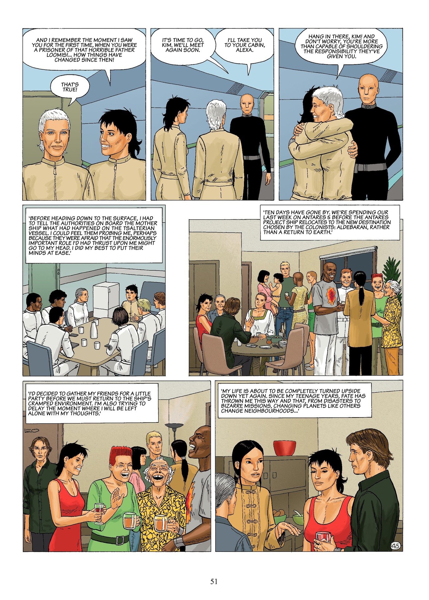 Read online Antares comic -  Issue #6 - 53
