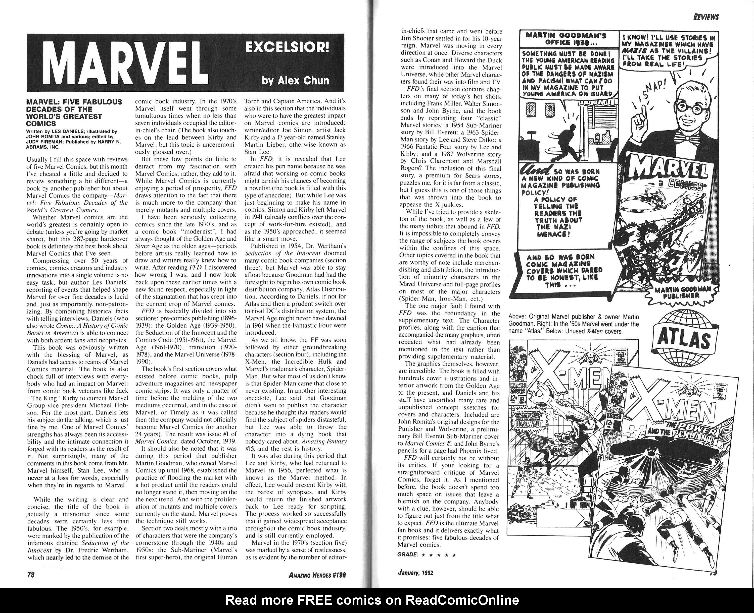 Read online Amazing Heroes comic -  Issue #198 - 40