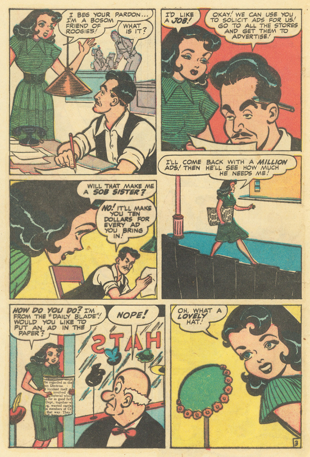 Read online Margie Comics comic -  Issue #38 - 44