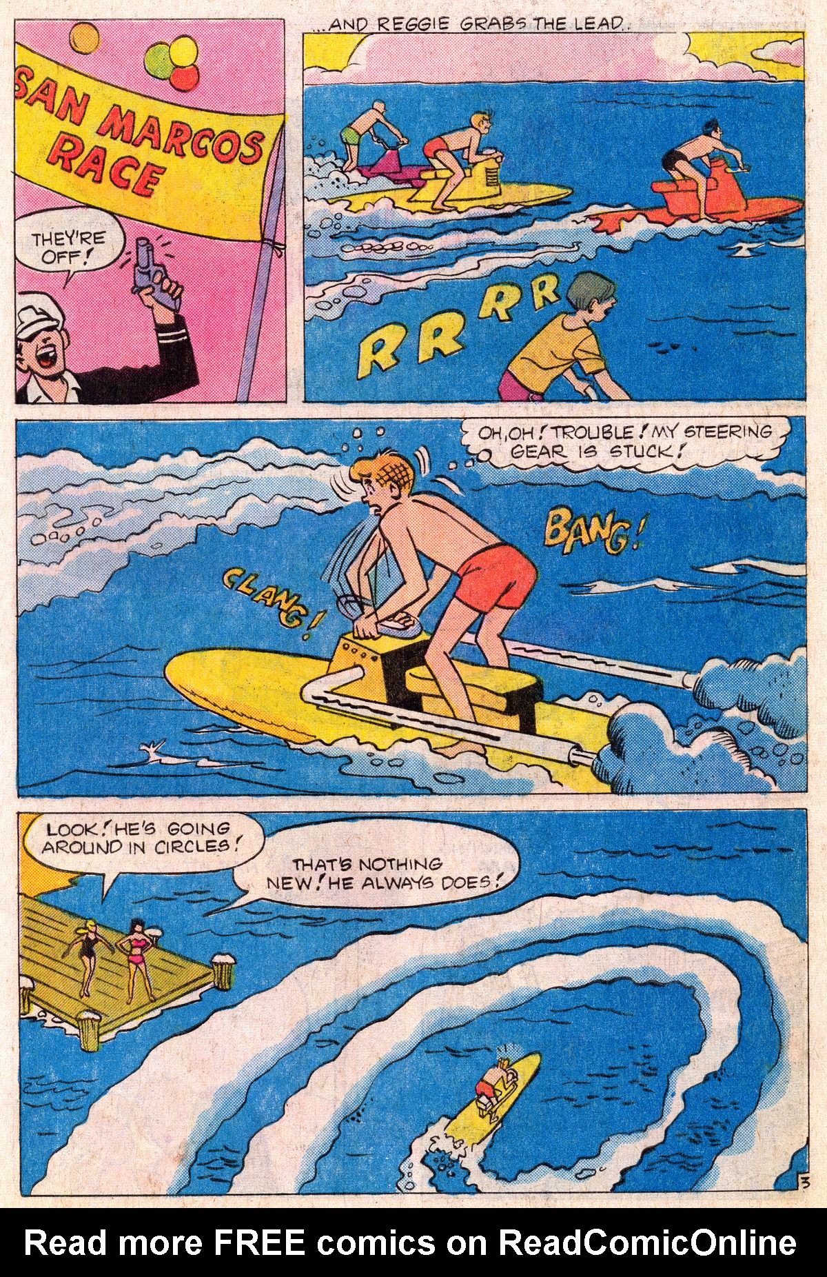 Read online Reggie and Me (1966) comic -  Issue #91 - 4
