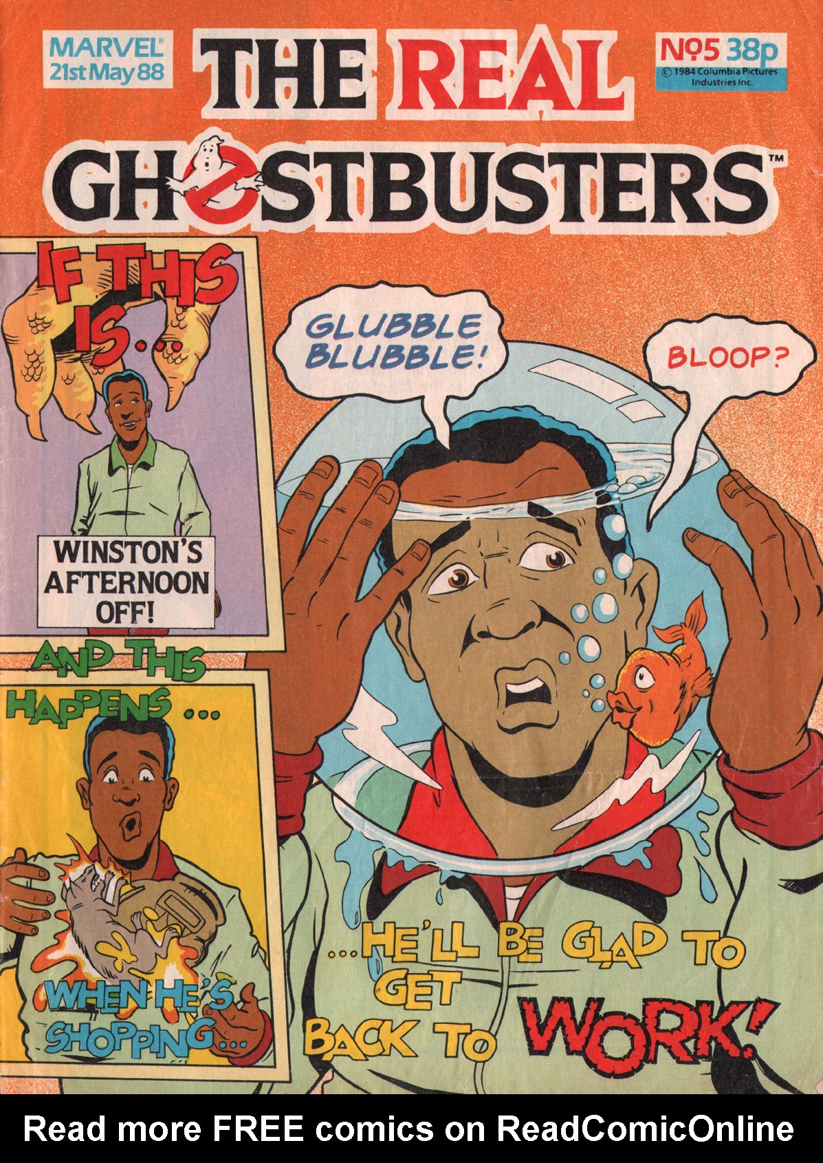 Read online The Real Ghostbusters comic -  Issue #5 - 1