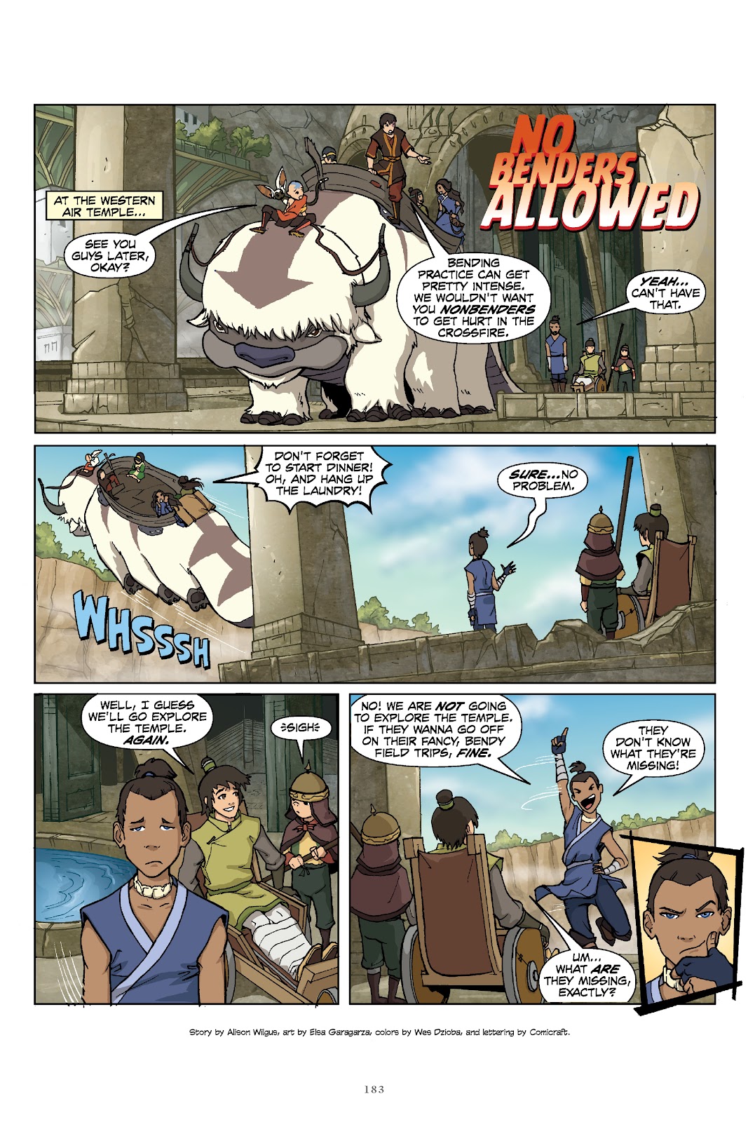 Nickelodeon Avatar: The Last Airbender–The Lost Adventures & Team Avatar Tales Library Edition issue TPB (Part 2) - Page 84