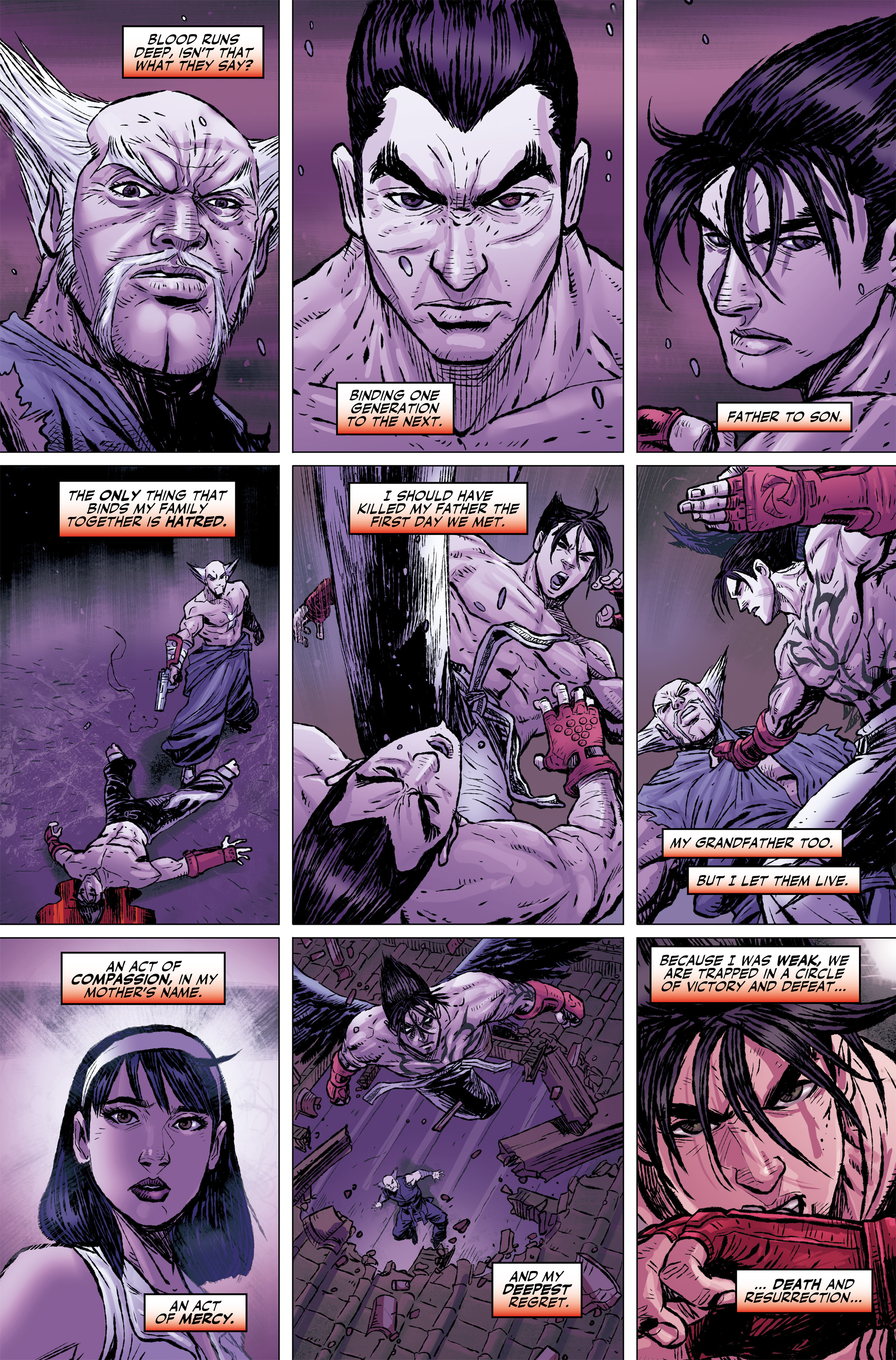 Read online Tekken comic -  Issue #2 - 7