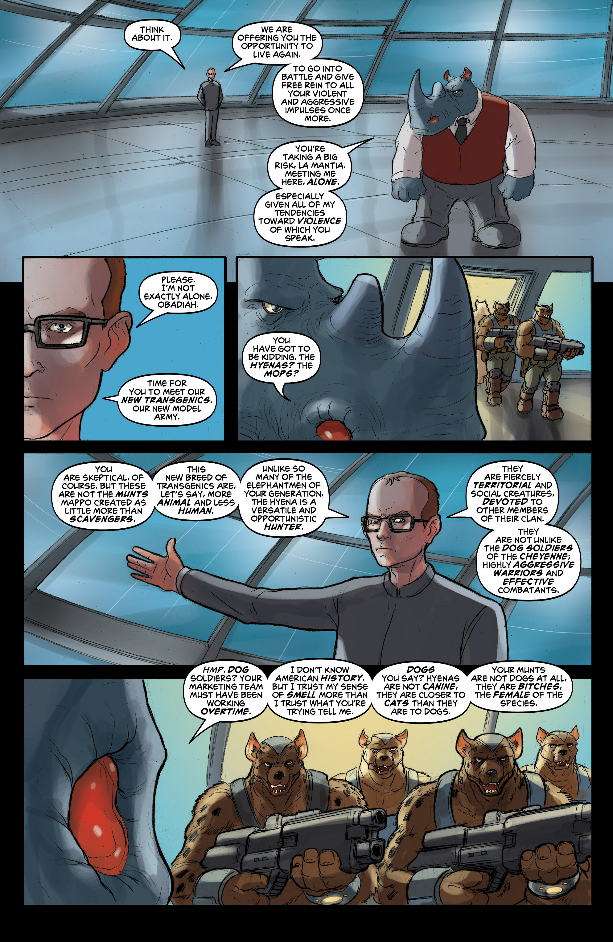 Read online Elephantmen comic -  Issue #68 - 16