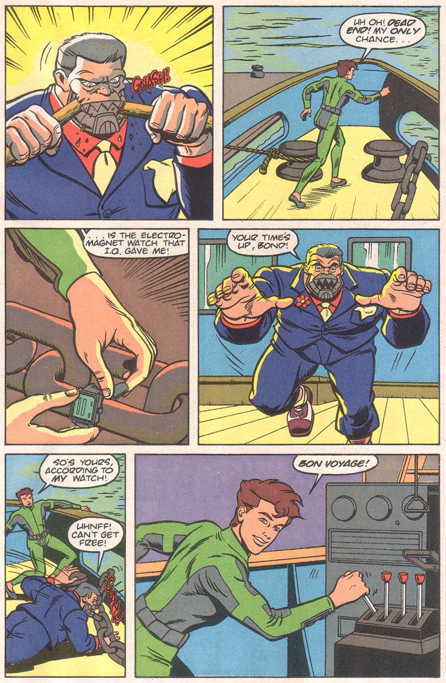 Read online James Bond Jr. comic -  Issue #4 - 29