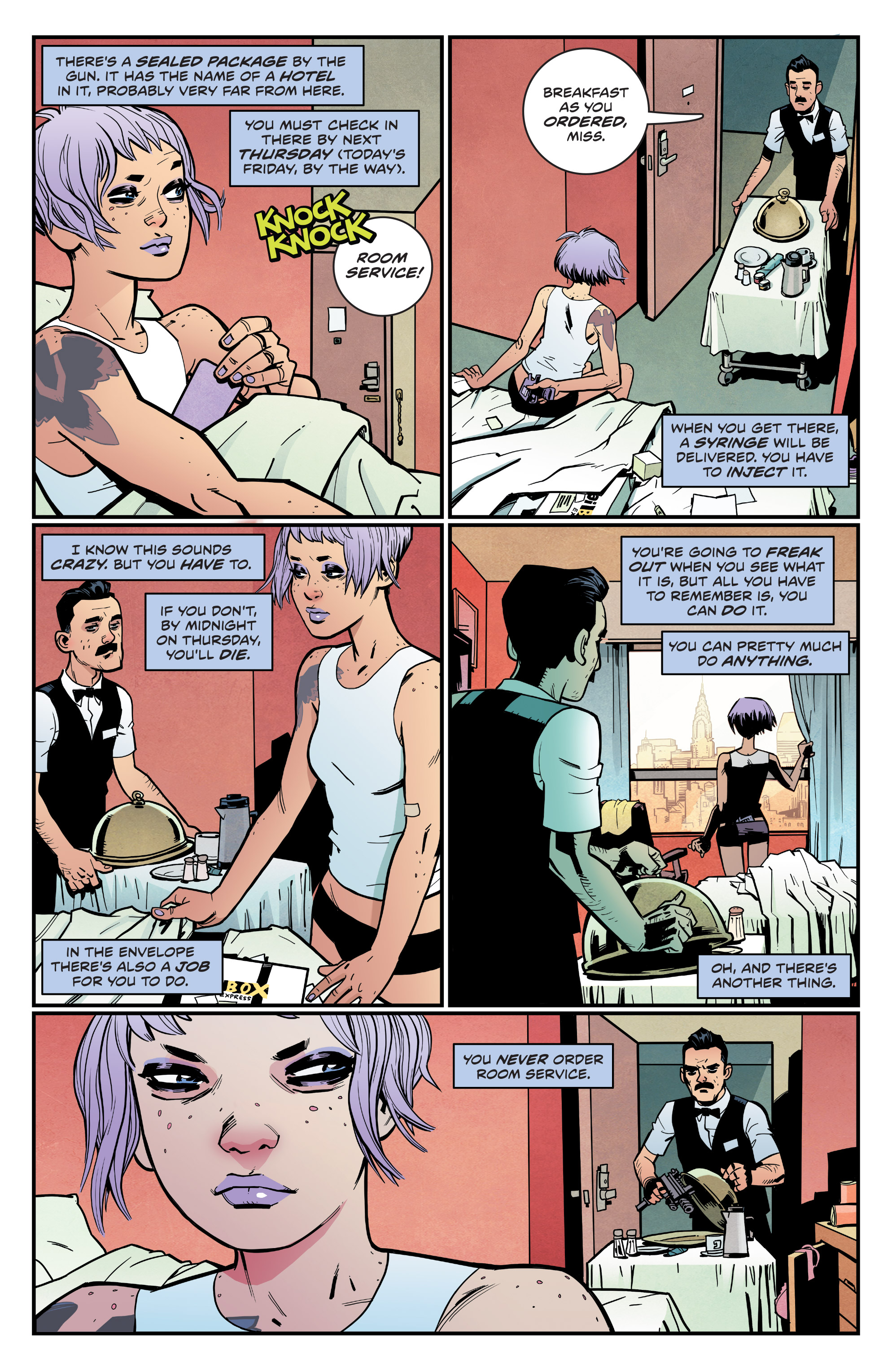 Read online Eve Stranger comic -  Issue #1 - 5