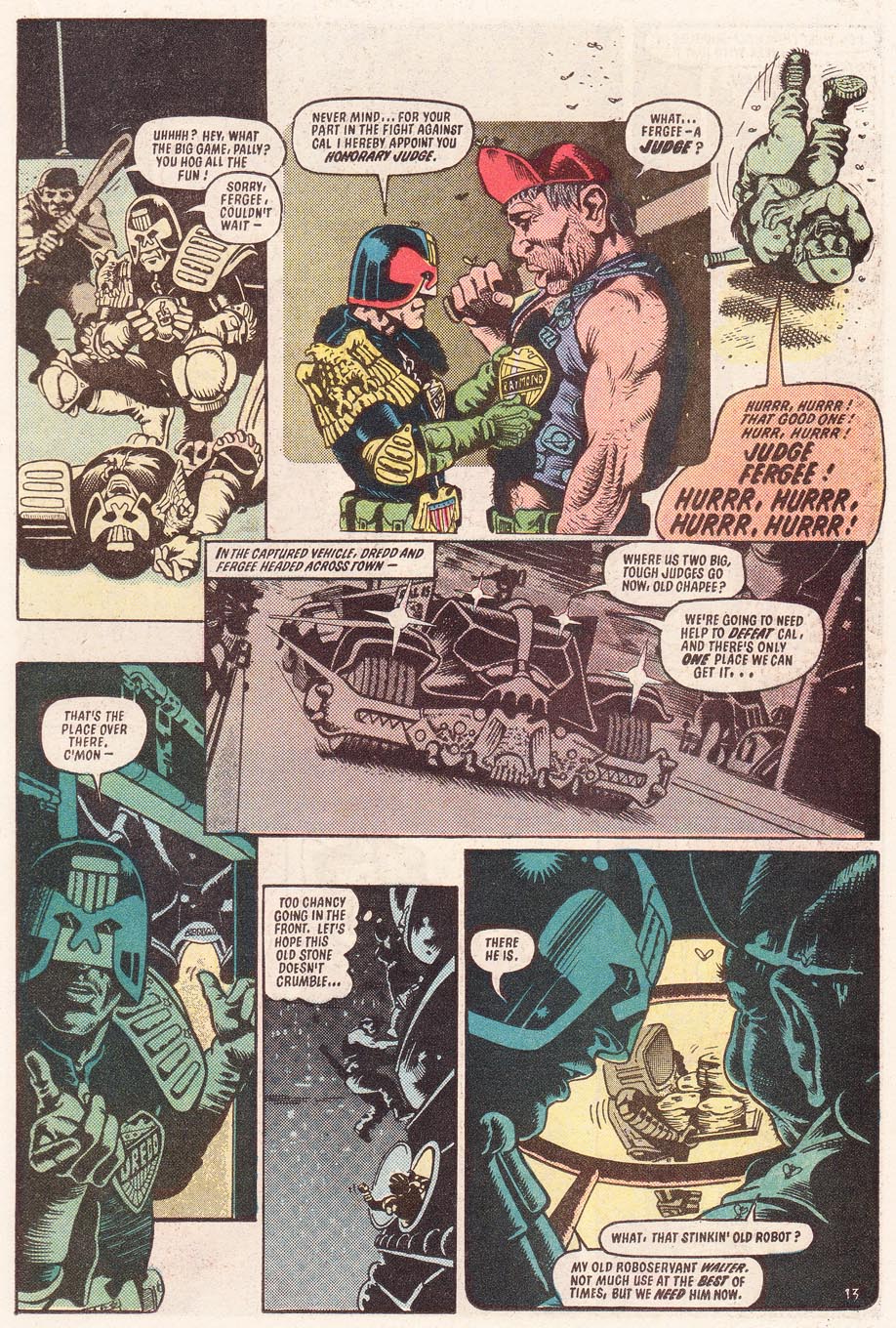 Read online Judge Dredd (1983) comic -  Issue #12 - 14