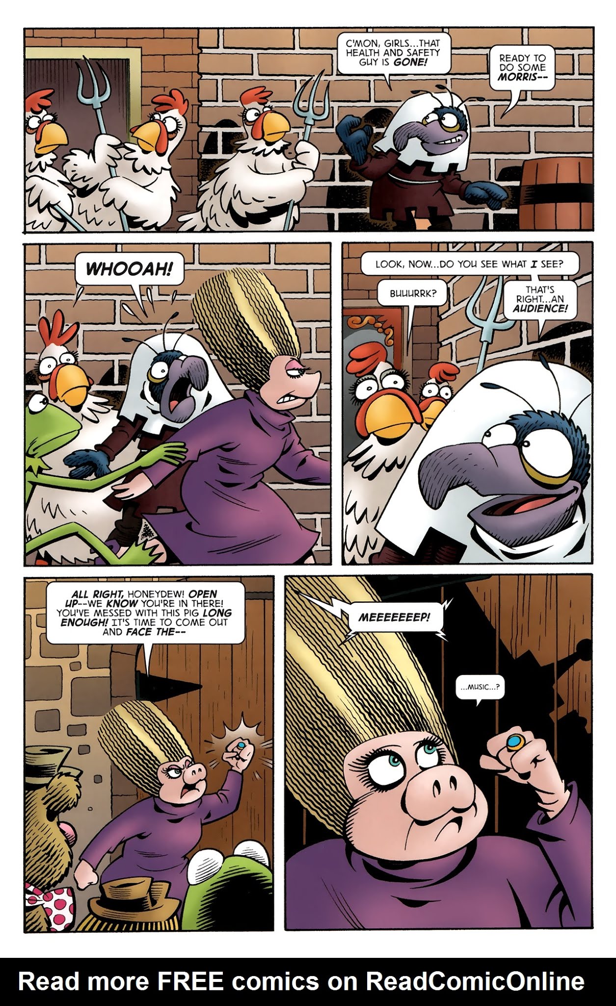 Read online The Muppet Show: The Comic Book comic -  Issue #11 - 18