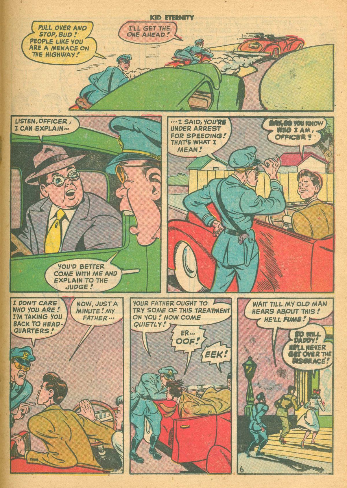 Read online Kid Eternity (1946) comic -  Issue #16 - 19
