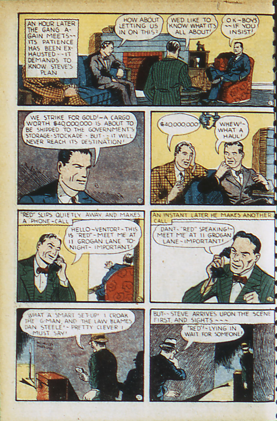 Read online Adventure Comics (1938) comic -  Issue #36 - 19