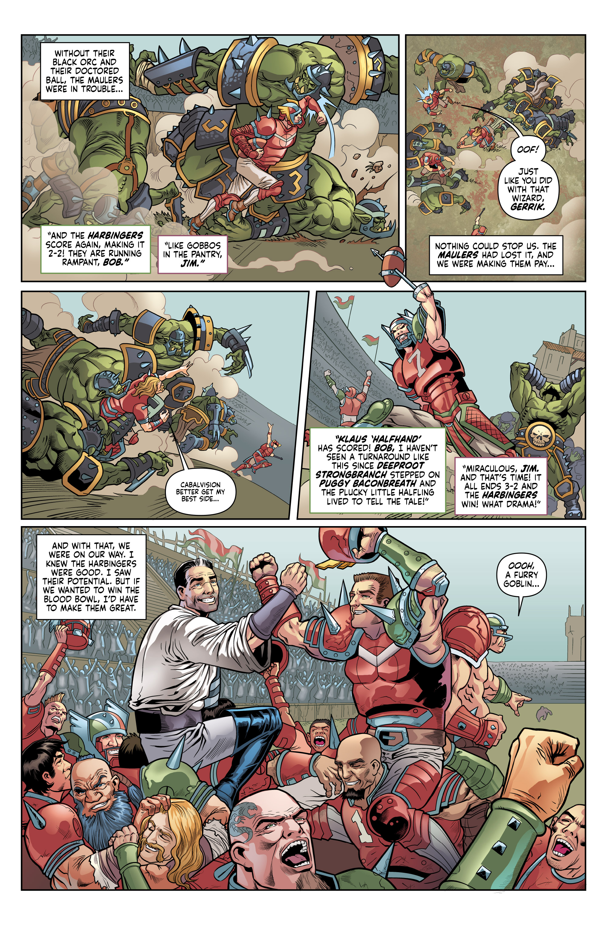 Read online Blood Bowl: More Guts, More Glory! comic -  Issue #1 - 28
