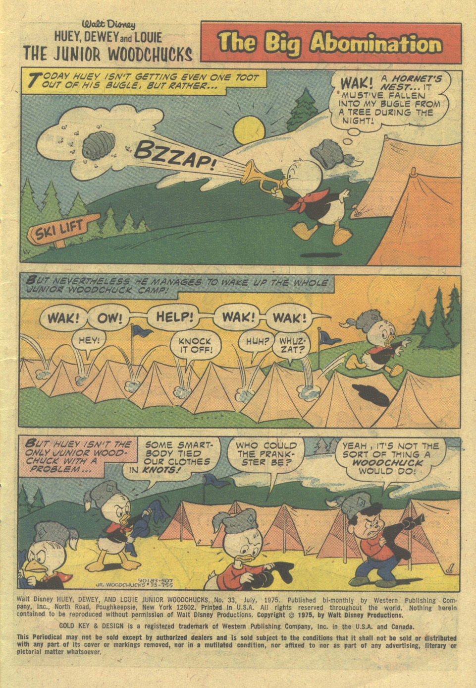 Read online Huey, Dewey, and Louie Junior Woodchucks comic -  Issue #33 - 3