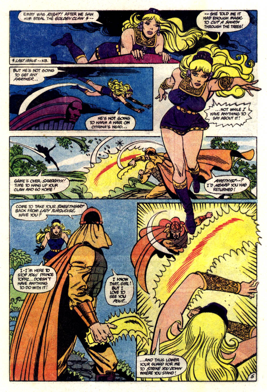 Read online Amethyst (1985) comic -  Issue #6 - 6