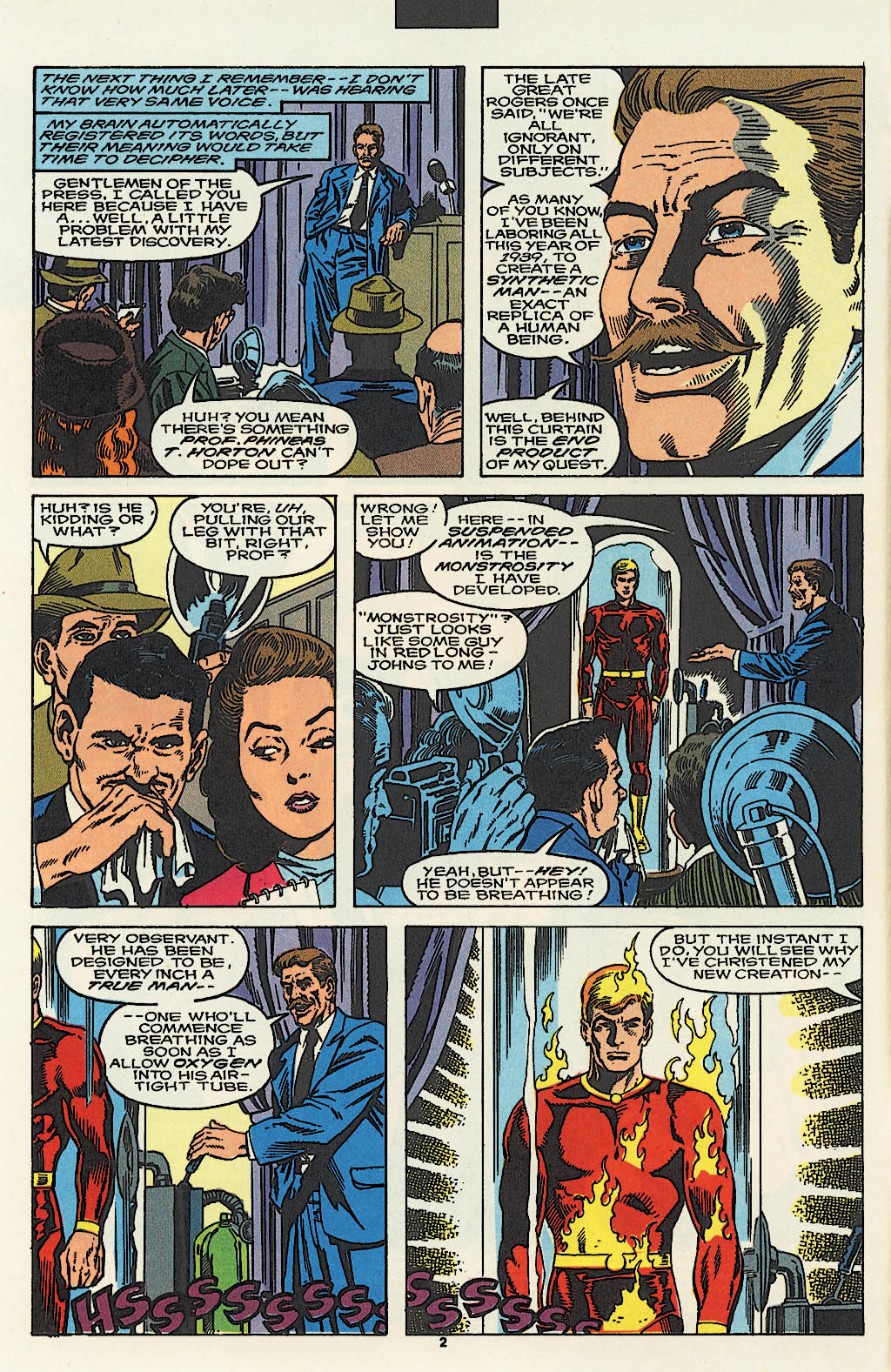 The Saga of the Original Human Torch issue 1 - Page 3