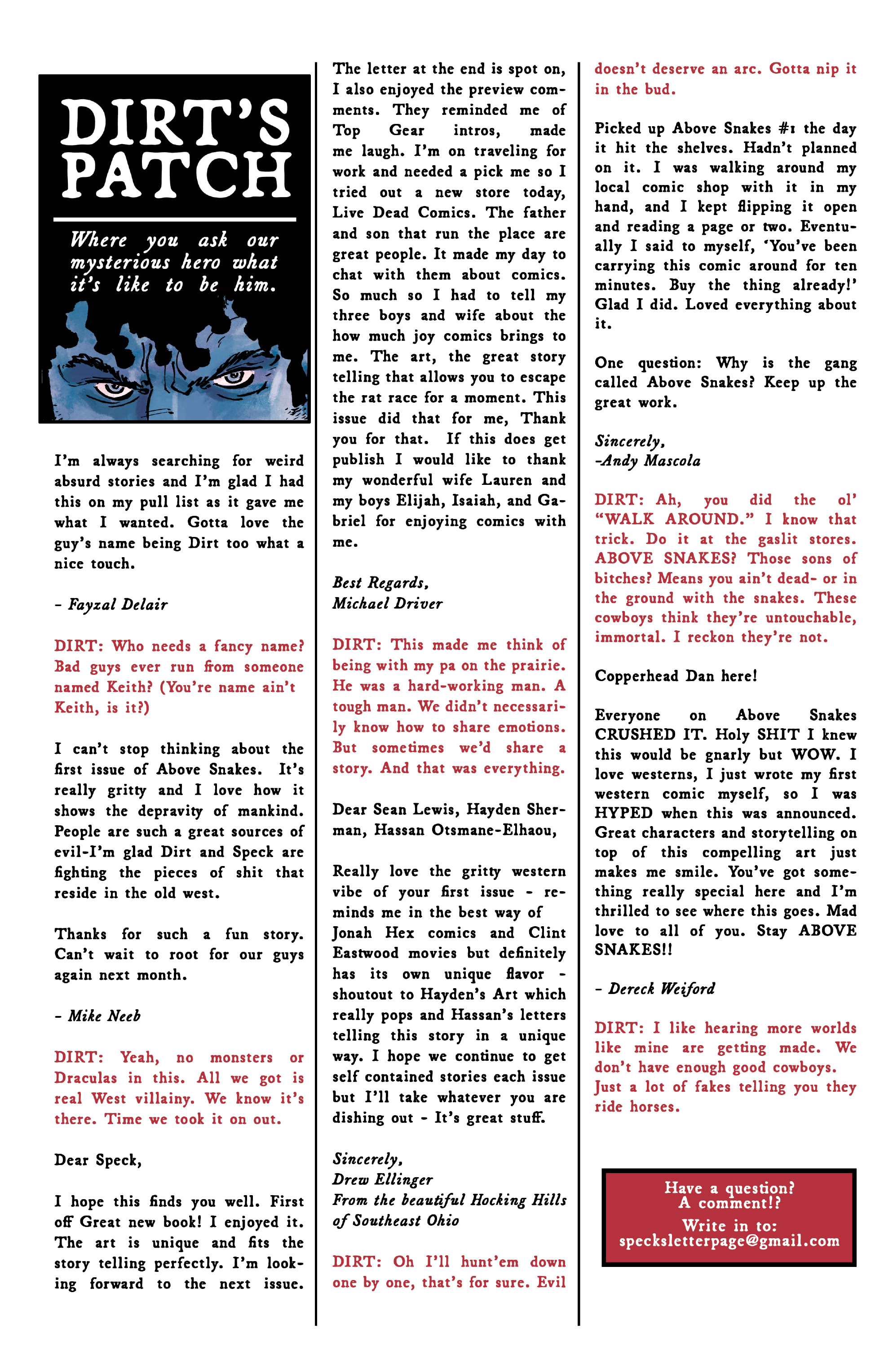 Read online Above Snakes comic -  Issue #3 - 22